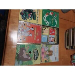 Disney Little Golden Books Lot 101 Dalmatians Jungle Book